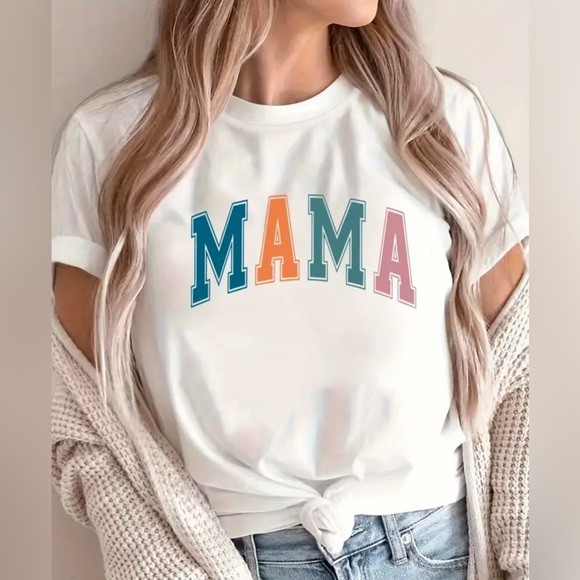 Tops - Mama Short Sleeve T Shirt